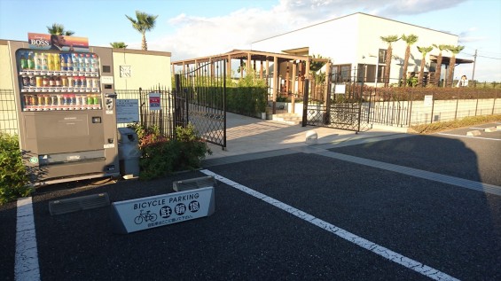 霊園の自転車置き場 お墓参り駐輪場 桶川霊園DSC_2342