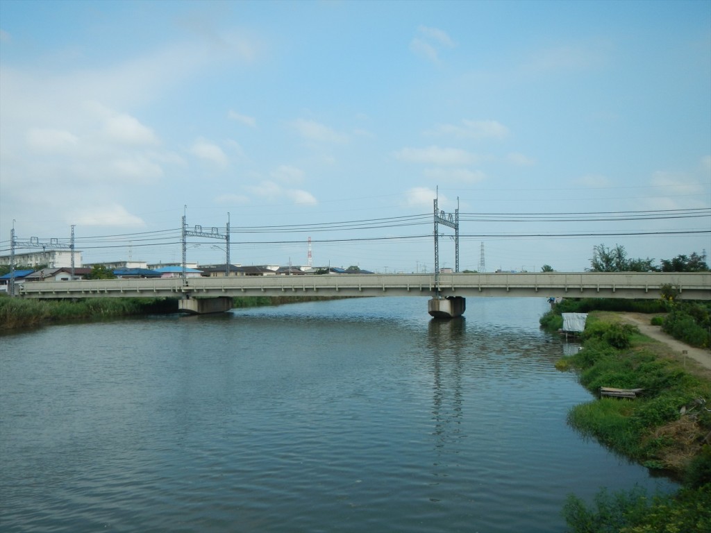 2015年10月　岩槻城の面影（新正寺曲輪の荒川跡）DSCN7125 東武野田線 岩槻 東岩槻間