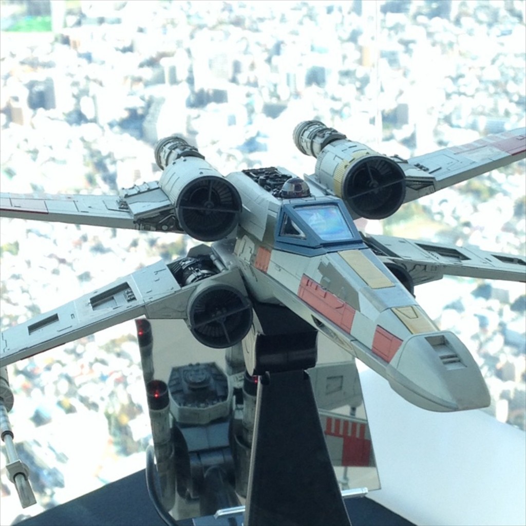 2015年 スカイツリー スターウォーズ X-WING・スターファイター