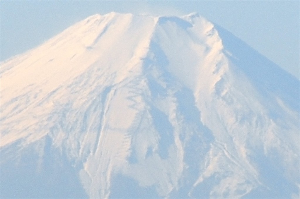 2015年11月27日 埼玉県上尾市から見える白い富士山DSC_4312+-