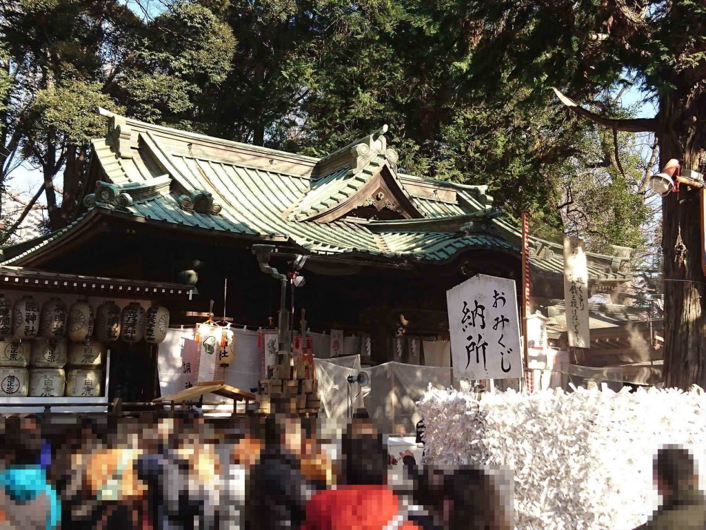 2016年1月正月 埼玉県さいたま市の調神社（調宮 つきのみや）初詣と石材の施工例DSC_0092