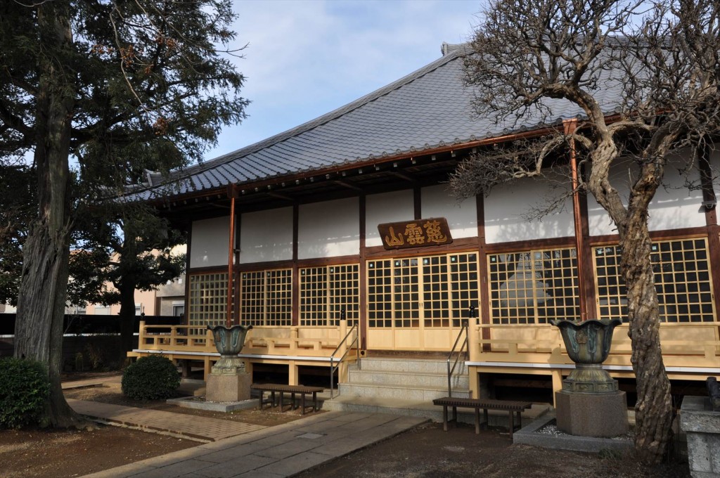 2016年2月 埼玉県上尾市の寺院、龍山院の梅が綺麗でしたDSC_5286本堂 耐震施工工事完了