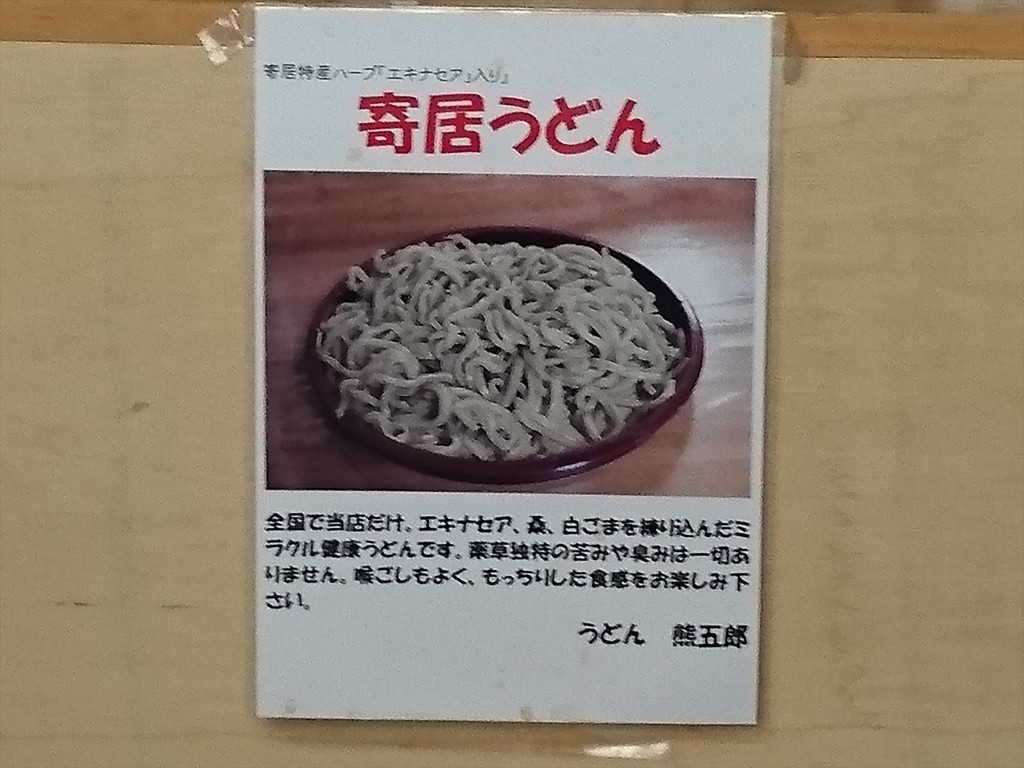 2016年1月 埼玉県寄居のうどん店　熊五郎DSC_0163- エキナセア