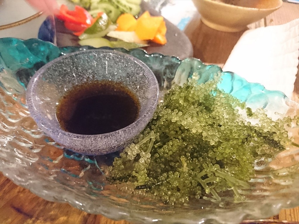 2016年2月　沖縄料理うさぎや大宮店（埼玉県）DSC_0131　海ぶどう