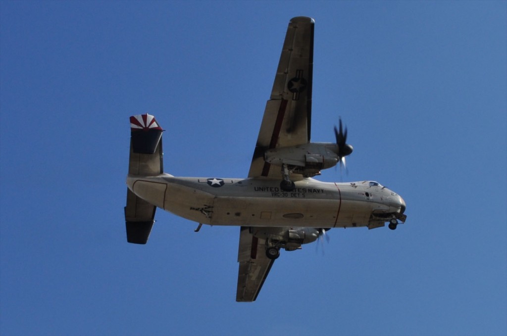 DSC_5172-2016年3月 神奈川県大和市の霊園　大和墓苑から見える飛行機 米軍厚木基地 NAVY 海軍