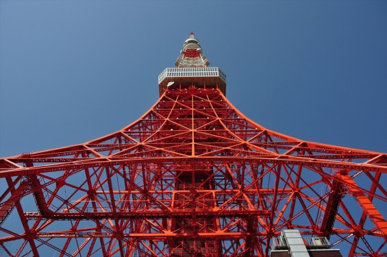 2016年5月 東京タワー 昼間と夜の比較 夜景 見比べ 同位置DSC_6624