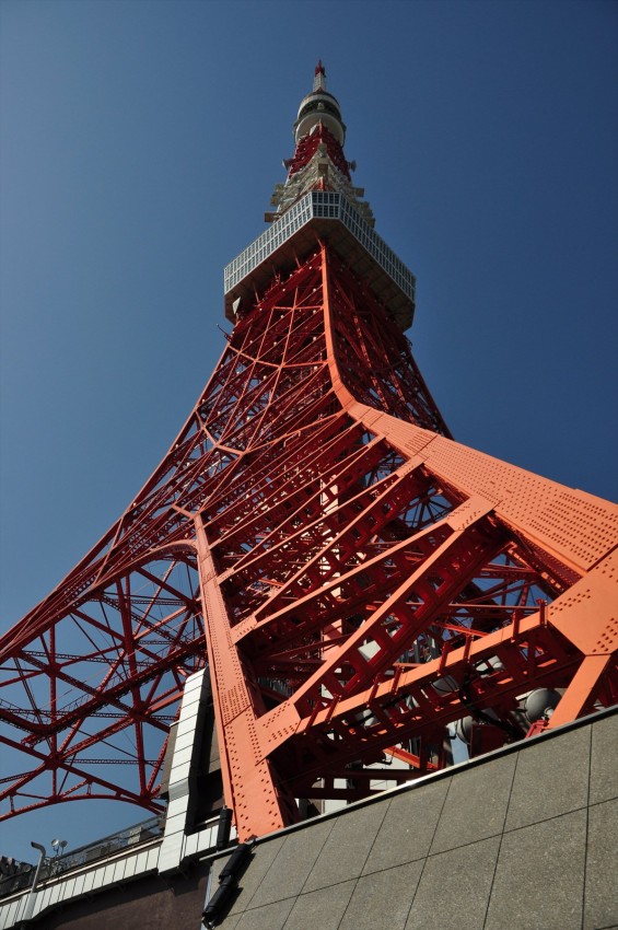 2016年5月 東京タワー 昼間と夜の比較 夜景 見比べ 同位置DSC_6627