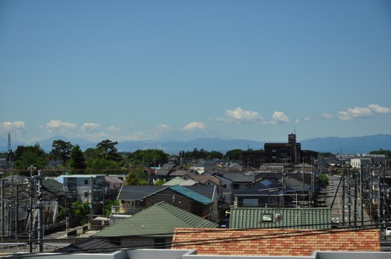 2016年5月12日木曜日、埼玉県上尾市から見える富士山が綺麗でしたDSC_7097