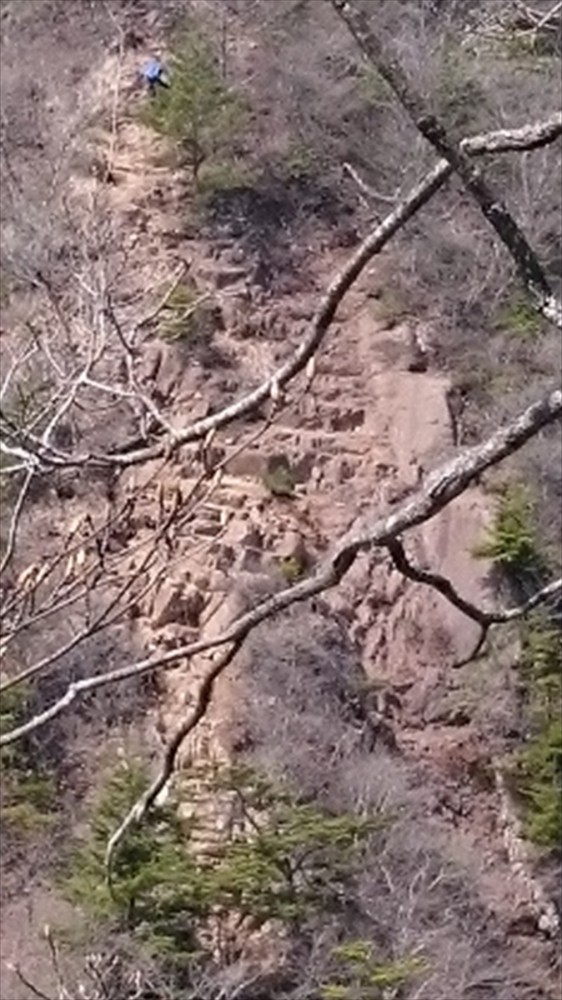 2016年5月 ゴールデンウィークに山梨県の十二ヶ岳に登ってきました17.5 岩場