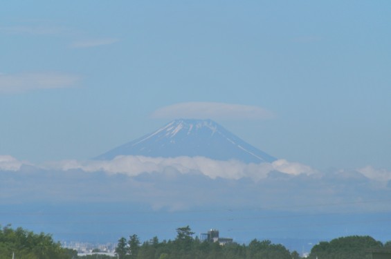 2016年6月17日 埼玉県上尾市から見える富士山 霊園 石材店 彫刻 墓石DSC_7691-