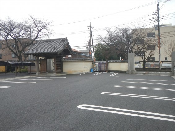 2016年6月　さいたま市北区日進町の満福寺さまに新しく看板を建てましたDSCN7453