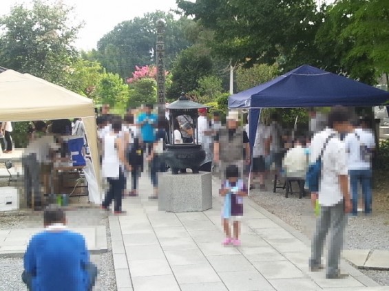 2016年8月埼玉県久喜市 香最寺 施食会160814_151733(H28.8施食会）