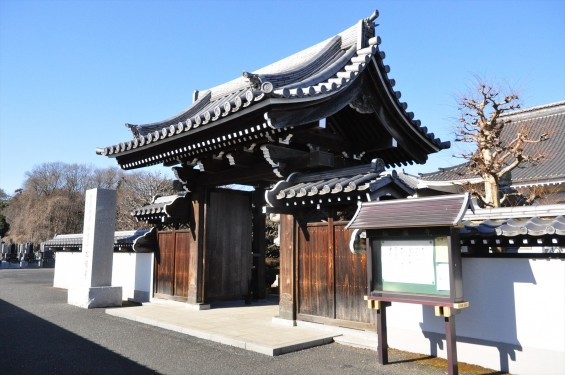 埼玉県伊奈町の寺院 松福寺 しょうふくじDSC_0104 山門