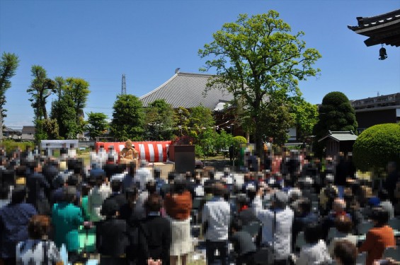 2017年4月23日 埼玉県上尾市 遍照院 大聖不動明王坐像 湯入れ式 鑿入れ式 大仏師 大佛師 松本明慶作 雛型 仏像彫刻DSC_2115-