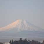 ・2014年12月15日　今朝の富士山