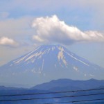 ・梅雨入り前の、初夏の富士山