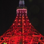 ・昼の東京タワーと夜景の東京タワーを比較してみる。