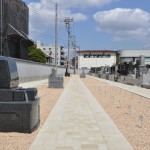 ・埼玉県上尾市の寺院 遍照院墓苑の新墓地に見本展示墓石が立ちました